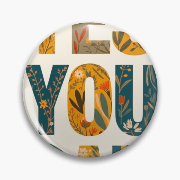 Item preview, Yes You Can Floral Motivational Quote designed and sold by NNCollection.