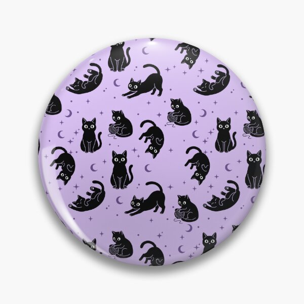 Item preview, Black Kitten Pattern designed and sold by ArteDelCine.