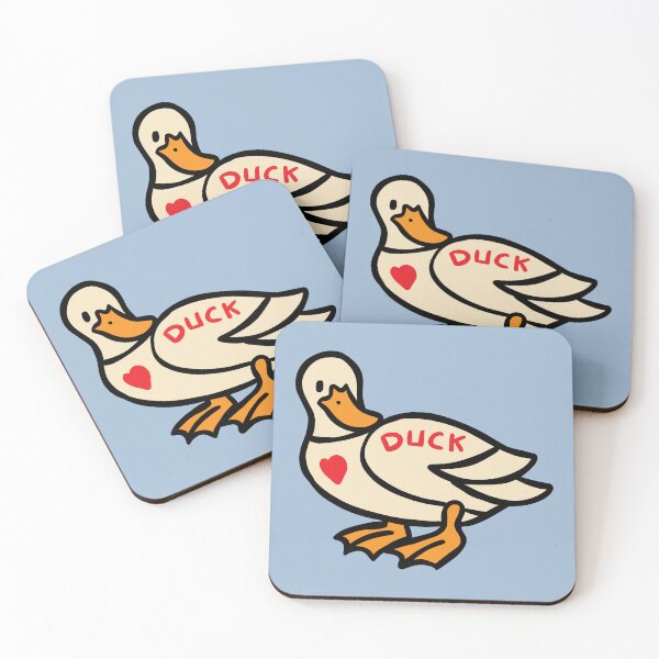 Item preview, Cute Retro Duck designed and sold by RetroChunky®.