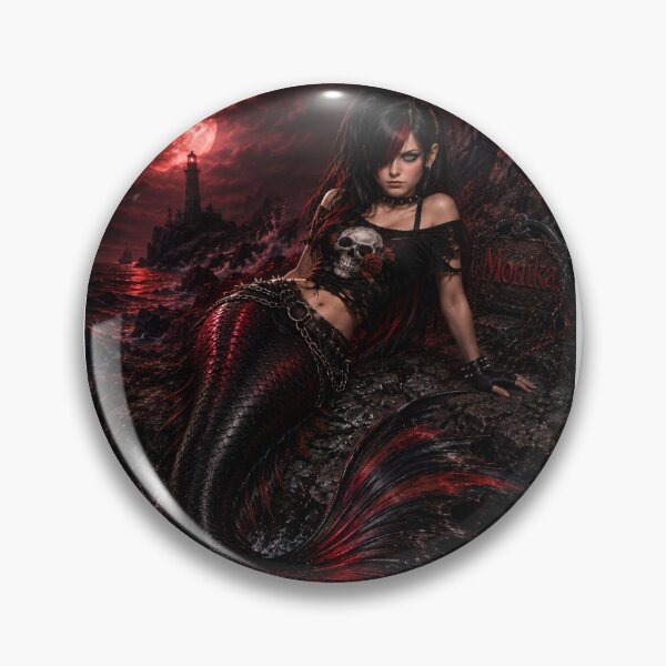 Item preview, Monika As A Siren designed and sold by KayotikaCovers.