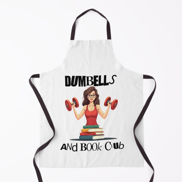 Item preview, Dumbbells and Book Club Funny Gym Shirt Book Lover Workout Tee Smart Girl Lifts designed and sold by WonderWaresGifts.