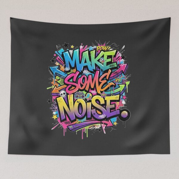 Item preview, Graffiti Typography designed and sold by Aries Creation Store.