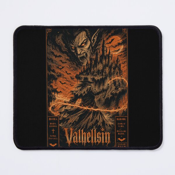 Item preview, Valhellsin – Gothic Horror Manga Vintage Poster designed and sold by zumerdiego.