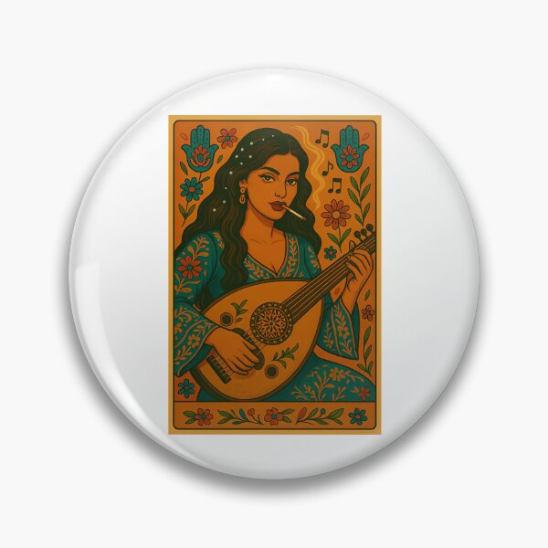 Item preview, Female Oud Player designed and sold by leandiajam.