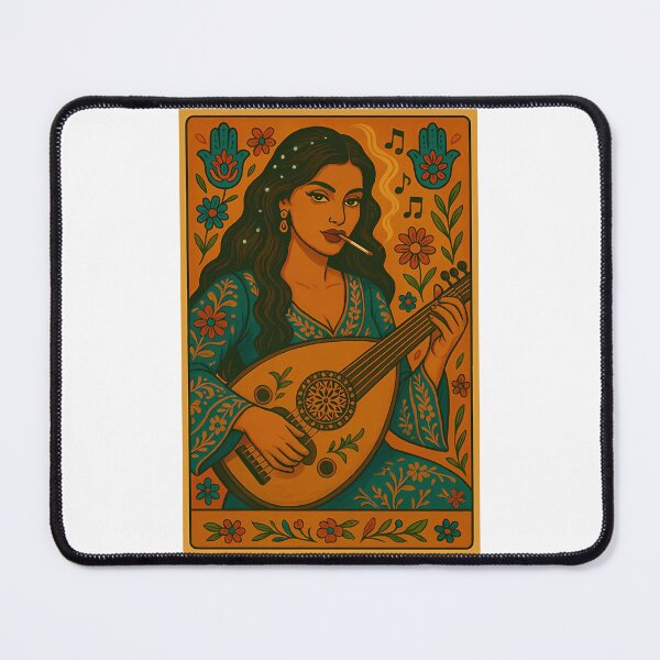 Item preview, Female Oud Player designed and sold by leandiajam.