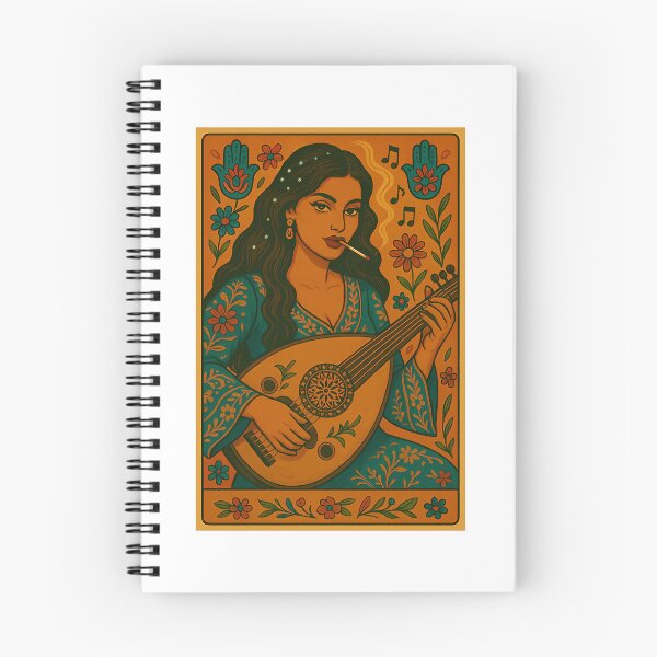 Item preview, Female Oud Player designed and sold by leandiajam.