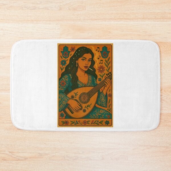 Item preview, Female Oud Player designed and sold by leandiajam.