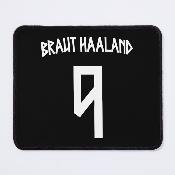 Item preview, Braut Haaland Number 9 Norway Soccer designed and sold by RafaelScherer.