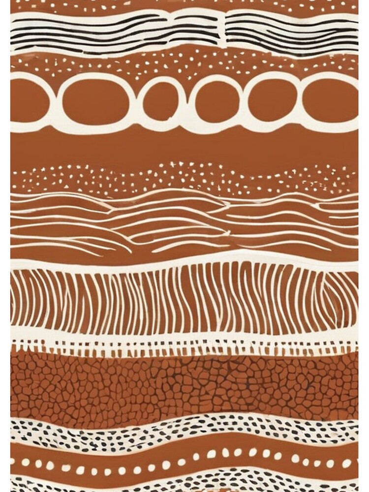Imagen 4 de 4, Funda de iPhone con la obra Art - Ethnic Geometric Motifs, Boho-chic Style, diseñada y vendida por Reverso-Design.