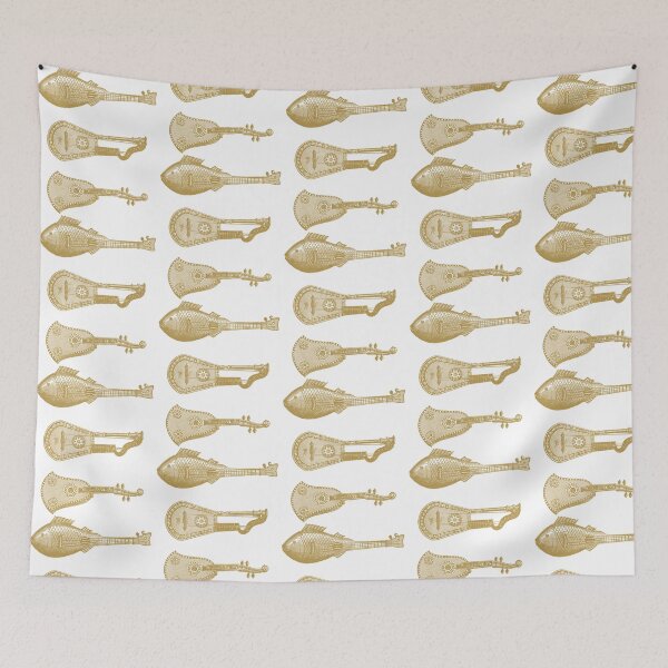 Item preview, Funny Obscure Medieval Strings Musical Instruments designed and sold by leandiajam.