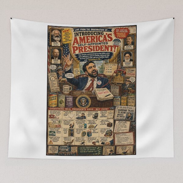 Item preview, Mandami Self-Appointed President designed and sold by LoudMouthArt.