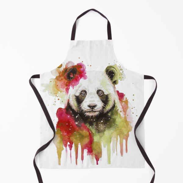 Item preview, Panda Watercolour Art Print — Spirit Animal Bear Painting designed and sold by calamarisky.