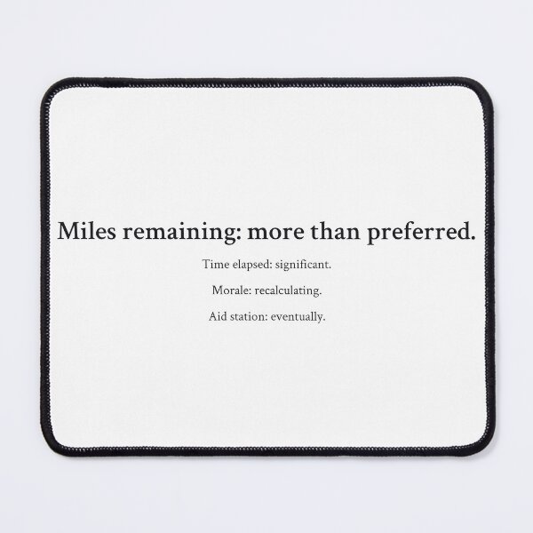 Item preview, Endurance Athlete  Distance Recalculating Shirt designed and sold by Department of Obscure Studies.