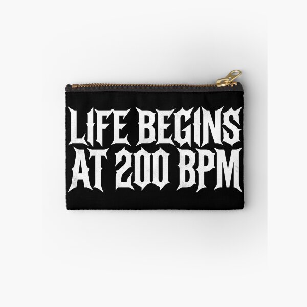 Item preview, Life Begins At 200 BPM Uptempo Hardcore designed and sold by SPAZE-Typo.