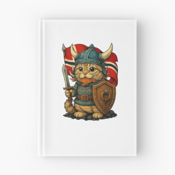 Item preview, Viking Cat Norway Norwegian designed and sold by Gbriel3.