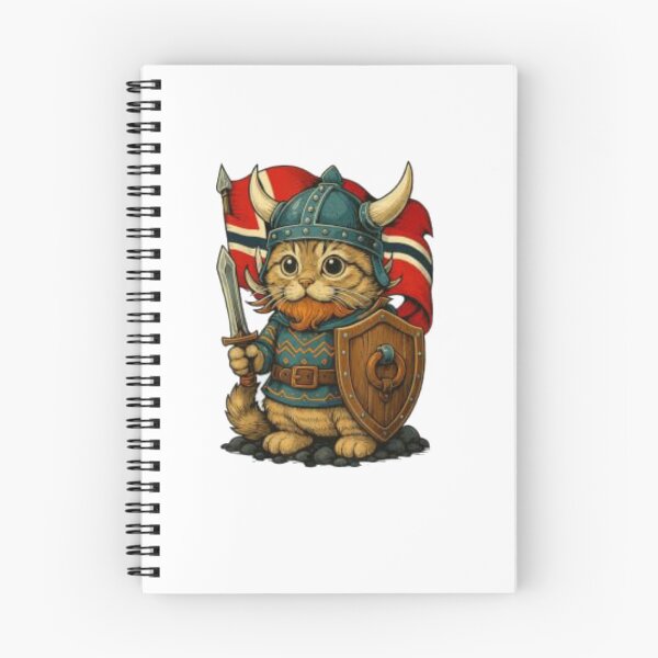 Item preview, Viking Cat Norway Norwegian designed and sold by Gbriel3.