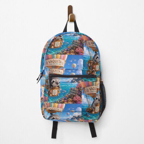 Item preview, Vaquita Coral Balloon Ride Ocean Adventure designed and sold by QuirkNest Studio .