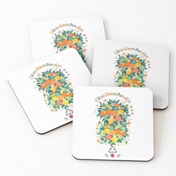 Item preview, Citrus bloom paradise designed and sold by Whimsy Trail Co.