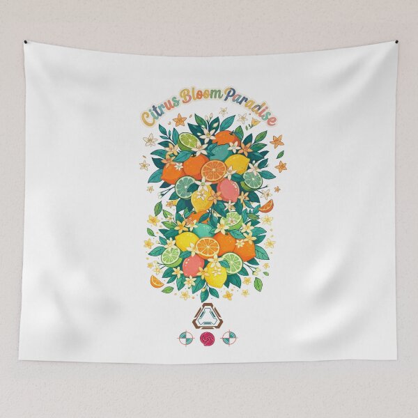 Item preview, Citrus bloom paradise designed and sold by Whimsy Trail Co.