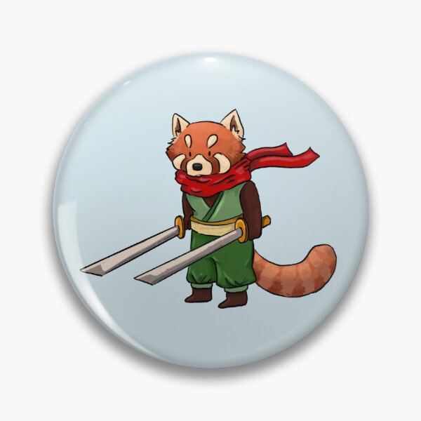 Item preview, Fantasy Red Panda: Warrior designed and sold by Savvique.