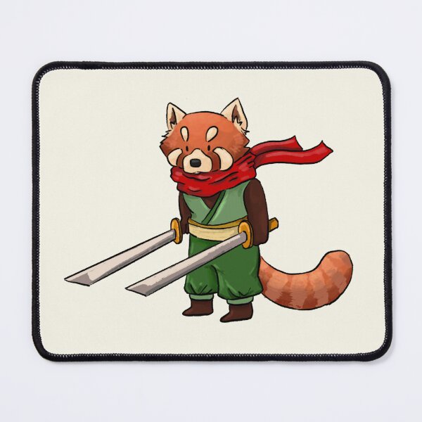 Item preview, Fantasy Red Panda: Warrior designed and sold by Savvique.
