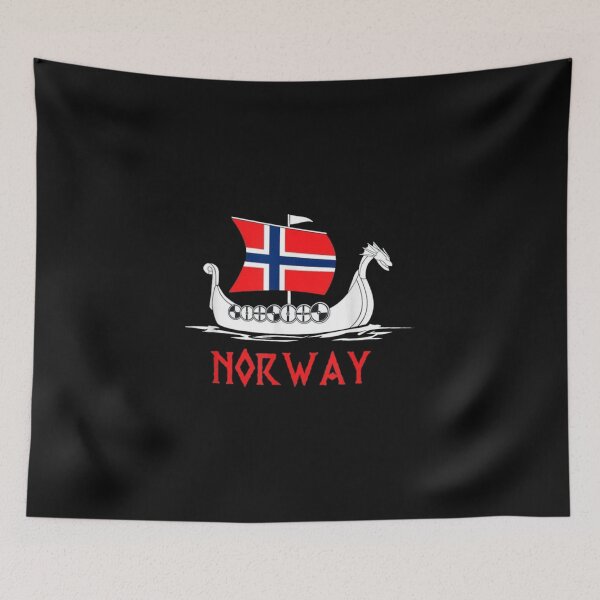 Item preview, Norwegian Viking Ship Flag Boat Norway Heritage designed and sold by Gbriel3.