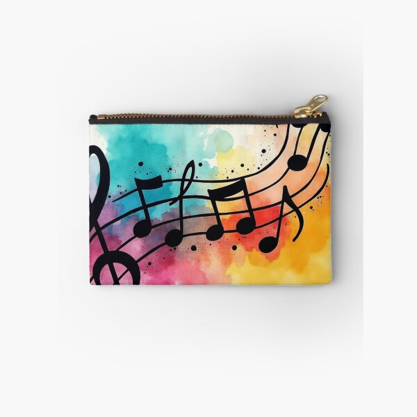 Item preview, Colorful Musical Notes Watercolor Art. designed and sold by fbtrisha.
