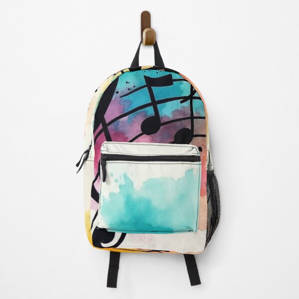 Item preview, Colorful Musical Notes Watercolor Art. designed and sold by fbtrisha.
