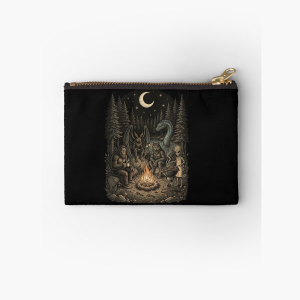 Item preview, Cryptid Squad Campfire Cookout Night designed and sold by Roy & Tiffany.