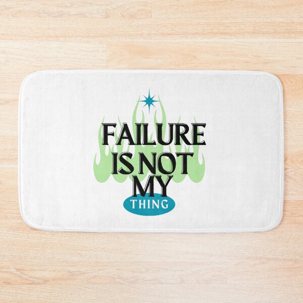 Item preview, Never Accept Failure Design designed and sold by YOANAH.