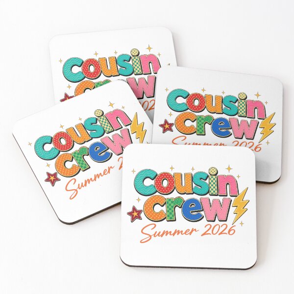 Item preview, Cousin Crew Summer 2026 Retro Family Vacation Matching Reunion designed and sold by CutOutIdols.