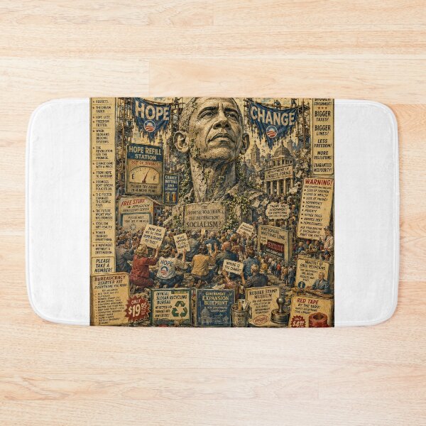 Item preview, Obama's Hope and Change designed and sold by LoudMouthArt.