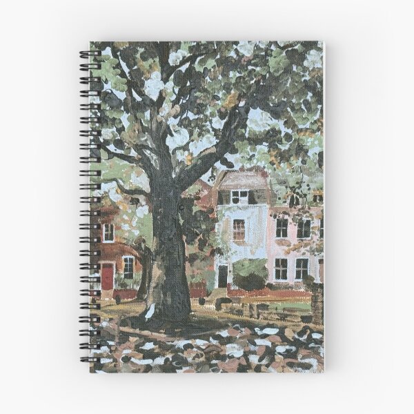 Item preview, Pond Square, Highgate, in dappled light. designed and sold by Aylmer Art, Aylmer Parade, N2 0PE.