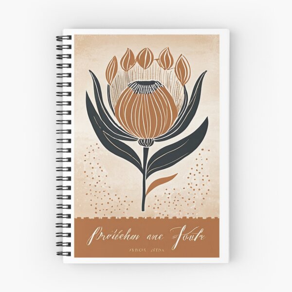 Item preview, Art - Floral Illustration in the Afro-Bohemian Style, Abundance of Forms designed and sold by Reverso-Design.