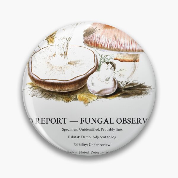 Item preview, Fungal Field Report Mycology Shirt designed and sold by Department of Obscure Studies.