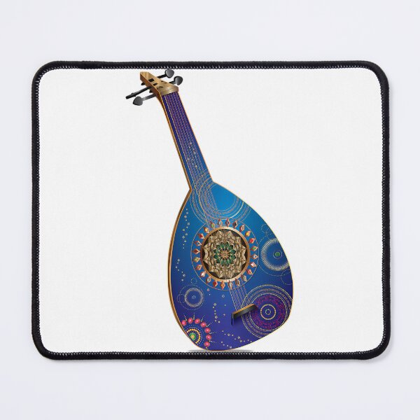 Item preview, Luxury Golden Oud Musical Instrument (Lute-Type) designed and sold by leandiajam.