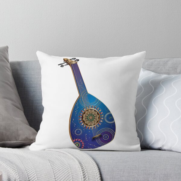 Item preview, Luxury Golden Oud Musical Instrument (Lute-Type) designed and sold by leandiajam.