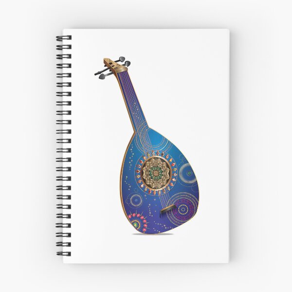 Item preview, Luxury Golden Oud Musical Instrument (Lute-Type) designed and sold by leandiajam.