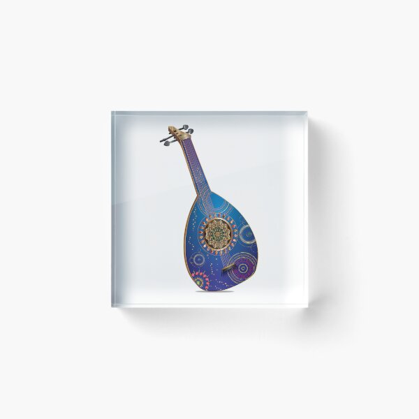 Artikelvorschau, Luxus-Oud-Musikinstrument aus Gold (Laute) entworfen und verkauft von leandiajam.