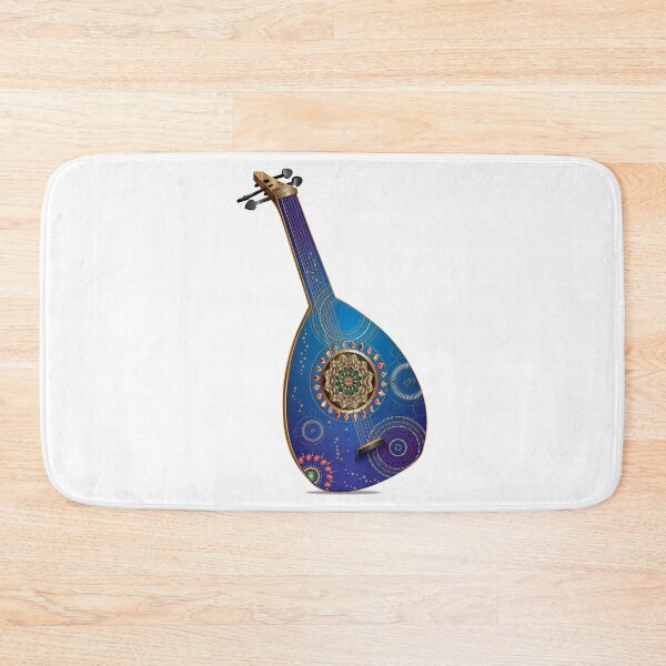 Item preview, Luxury Golden Oud Musical Instrument (Lute-Type) designed and sold by leandiajam.