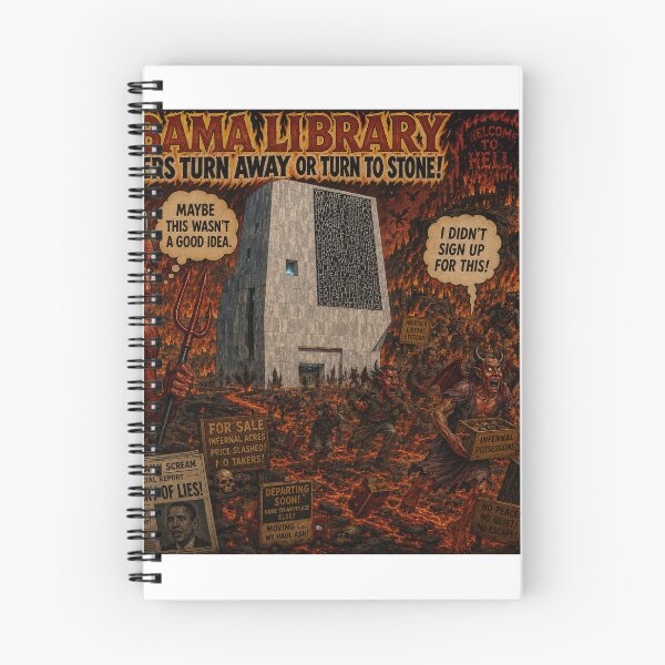 Item preview, Obama Library designed and sold by LoudMouthArt.