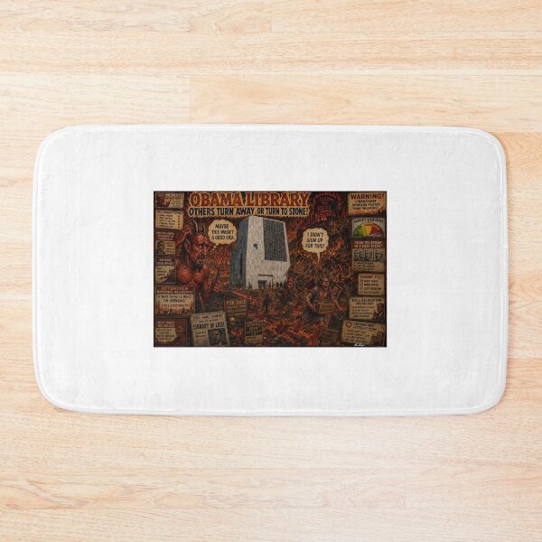 Item preview, Biblioteca Obama designed and sold by LoudMouthArt.