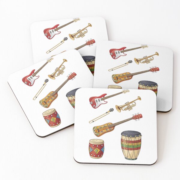 Item preview, Basic Salsa Instruments – Latin Music Rhythm Collection designed and sold by Fabrifrank.