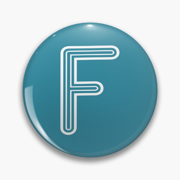 Item preview, Letter F Alphabet Initial designed and sold by Jeallan Designs.