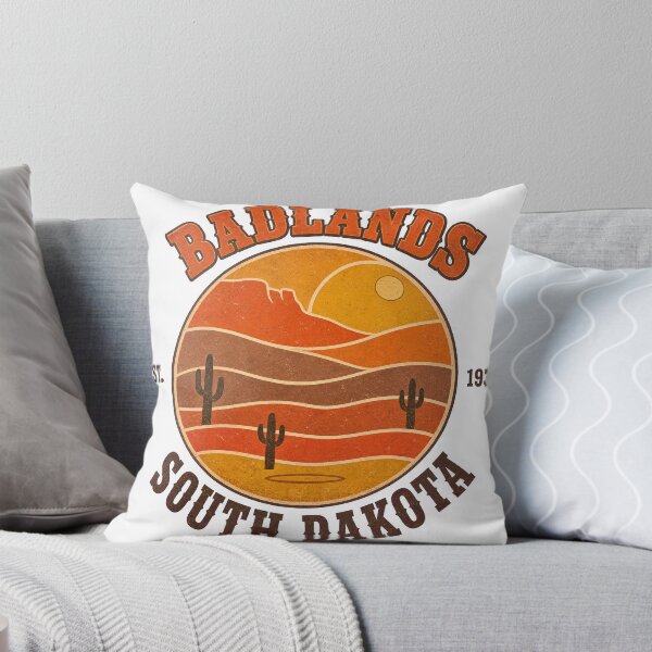 Item preview, Badlands South Dakota Desert Emblem designed and sold by castillomiami.