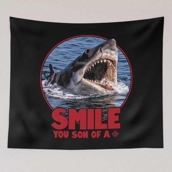 Item preview, Jaws Smile You Son Of A designed and sold by Power Up Prints.