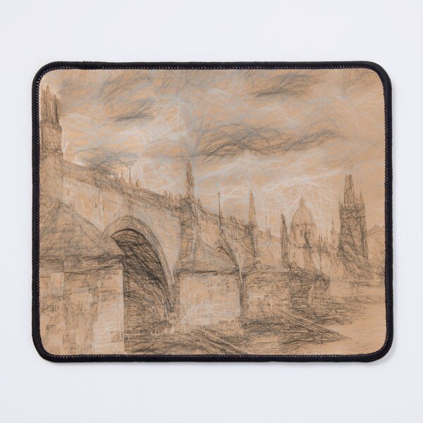 Item preview, Charles Bridge da Vinci Style Image designed and sold by Londonimages.