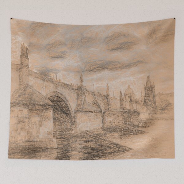 Artikelvorschau, Bild im Stil der Karlsbrücke da Vinci entworfen und verkauft von Londonimages.
