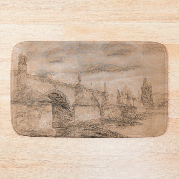 Item preview, Charles Bridge da Vinci Style Image designed and sold by Londonimages.