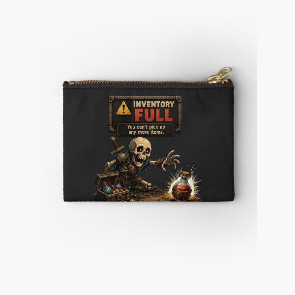 Item preview, Inventory Full Skeleton – You Can't Pick Up Any More Items designed and sold by PXEpic.